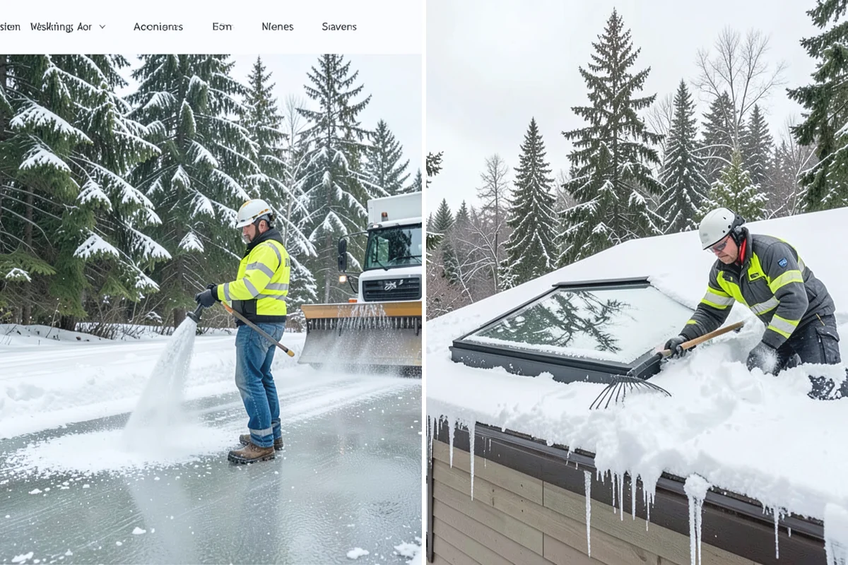Distribution Center Snow Removal in Gold Bar, Snohomish County, WA - Assess yard circulation, dock ramps, and truck grades