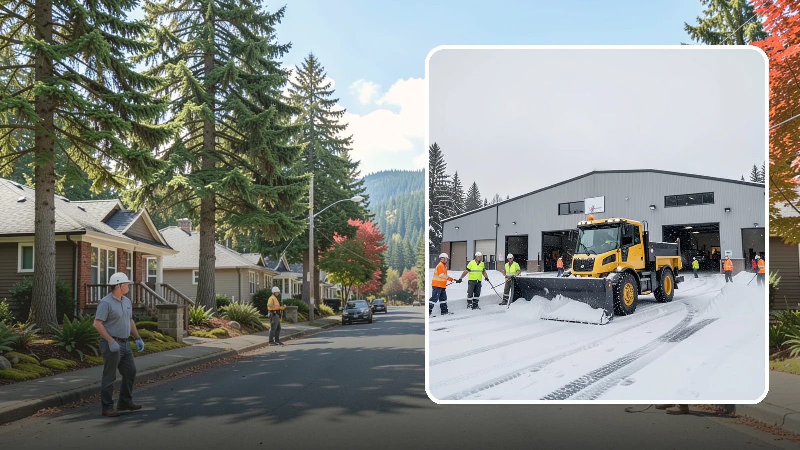 Distribution Center Snow Removal in Hunts Point, King County, WA - A distribution center that cannot move trucks during a snow event loses money by the hour, so we keep your yards, docks, and...