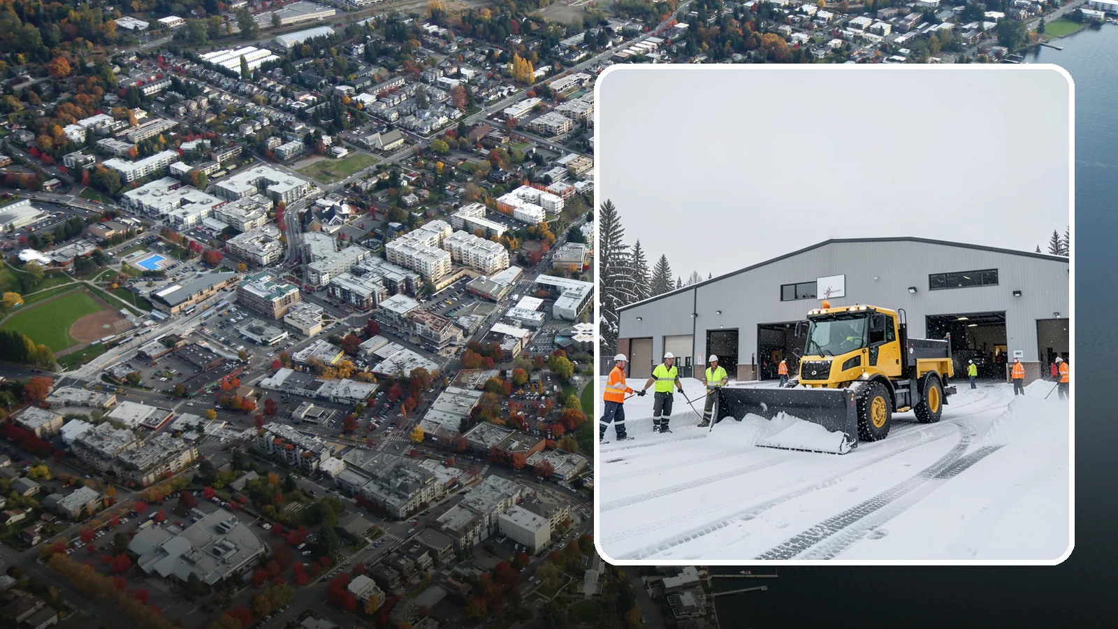 Distribution Center Snow Removal in Kirkland, King County, WA - A distribution center that cannot move trucks during a snow event loses money by the hour, so we keep your yards, docks, and...