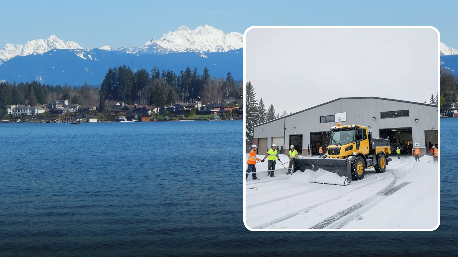 Distribution Center Snow Removal in Lake Stevens, Snohomish County, WA - A distribution center that cannot move trucks during a snow event loses money by the hour, so we keep your yards, docks, and...