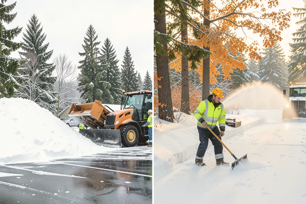 Distribution Center Snow Removal in Langley, Island County, WA - Assess yard circulation, dock ramps, and truck grades