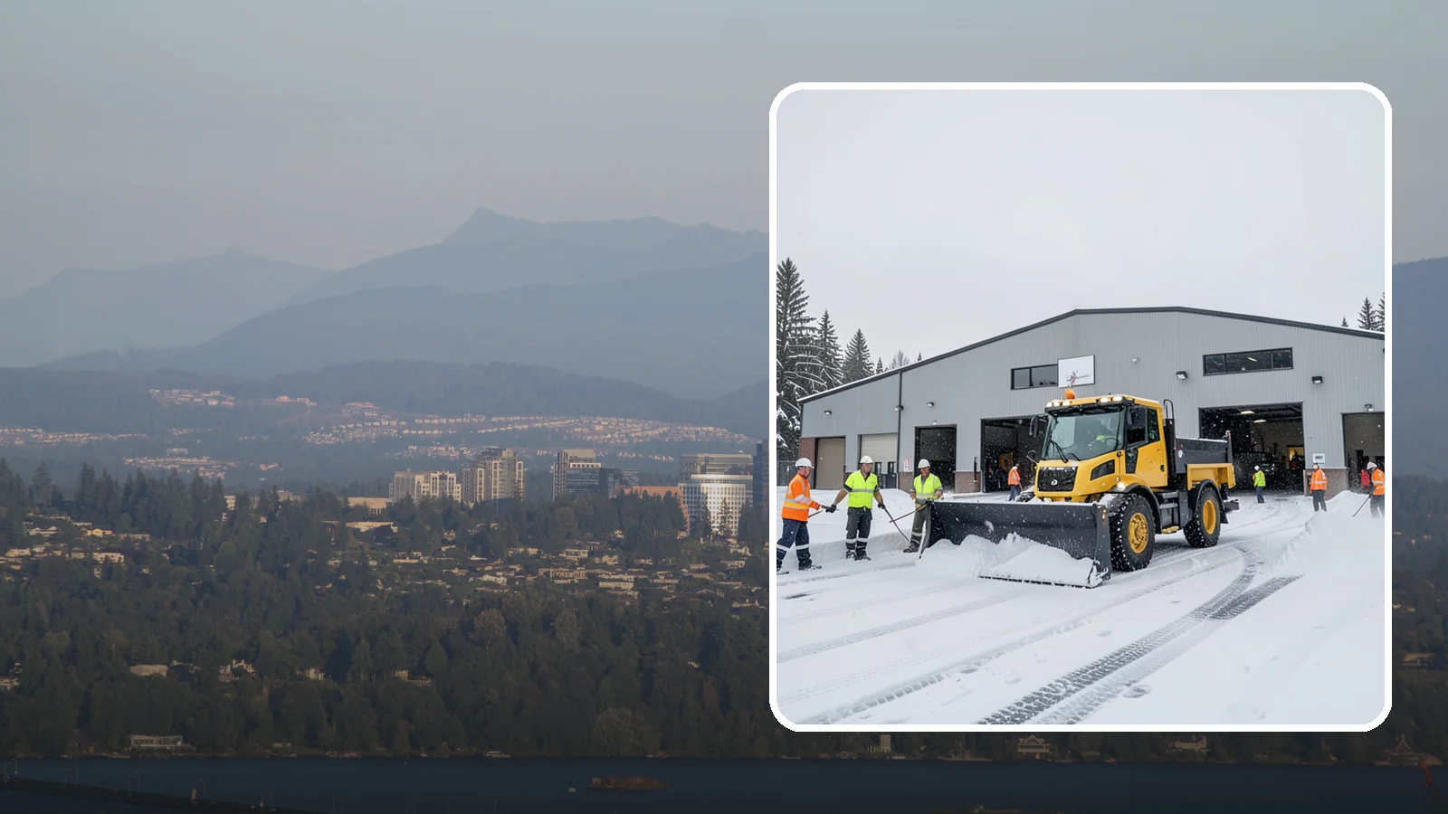 Distribution Center Snow Removal in Medina, King County, WA - A distribution center that cannot move trucks during a snow event loses money by the hour, so we keep your yards, docks, and...