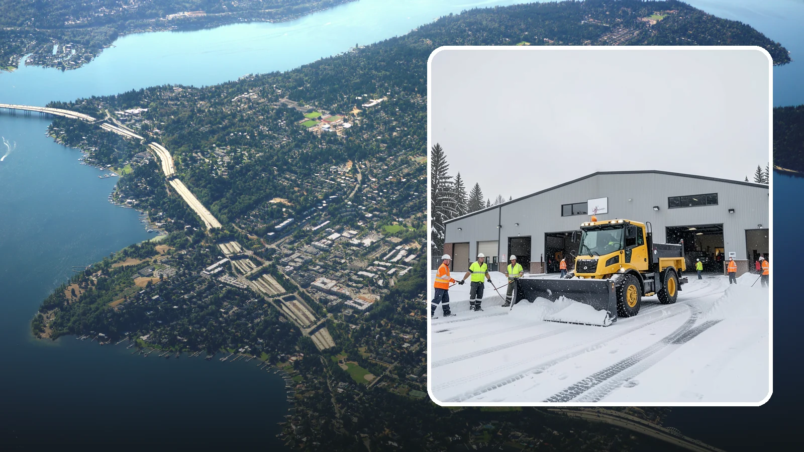 Distribution Center Snow Removal in Mercer Island, King County, WA - A distribution center that cannot move trucks during a snow event loses money by the hour, so we keep your yards, docks, and...