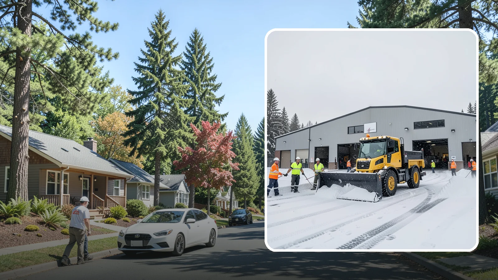 Distribution Center Snow Removal in Orting, Pierce County, WA - A distribution center that cannot move trucks during a snow event loses money by the hour, so we keep your yards, docks, and...