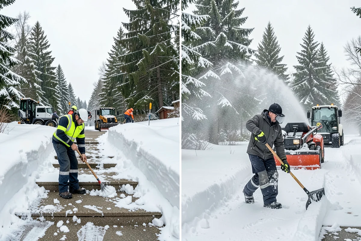 Distribution Center Snow Removal in Sedro-Woolley, Skagit County, WA - Assess yard circulation, dock ramps, and truck grades