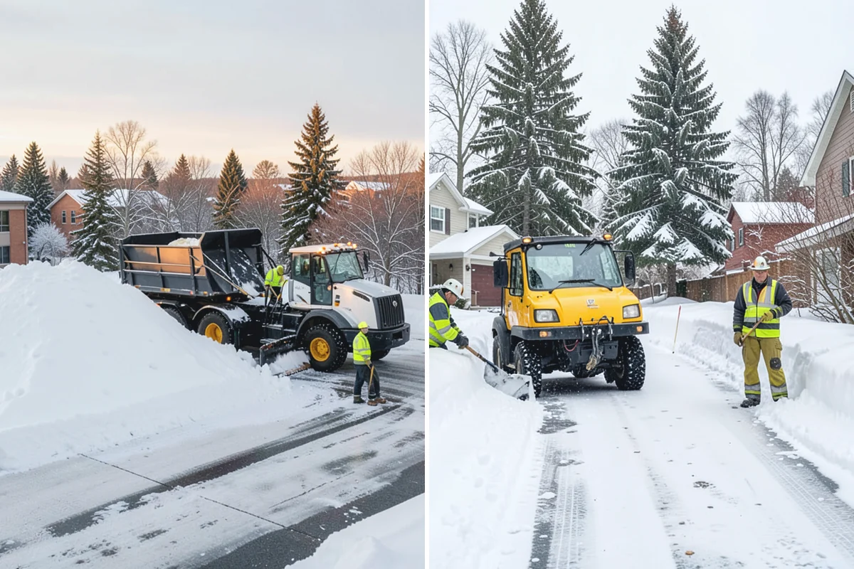 Distribution Center Snow Removal in Skykomish, King County, WA - Assess yard circulation, dock ramps, and truck grades