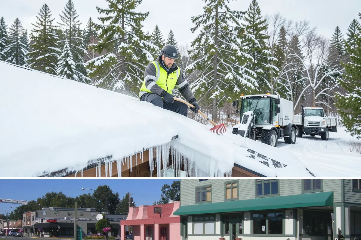 Distribution Center Snow Removal in Snoqualmie, King County, WA - Peak demand runs December through February when lowland cold snaps ice over yards that stayed wet during the day.