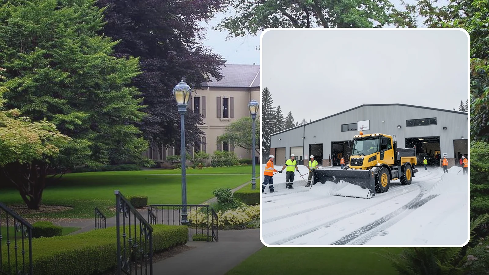 Distribution Center Snow Removal in Woodinville, King County, WA - A distribution center that cannot move trucks during a snow event loses money by the hour, so we keep your yards, docks, and...