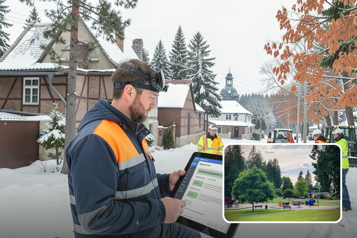 Double Driveway Snow Removal in Bonney Lake, Pierce County, WA - Clears the full two-car width