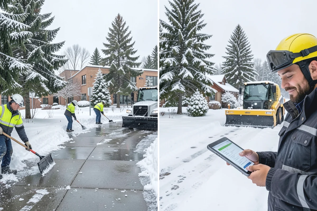Double Driveway Snow Removal in Darrington, Snohomish County, WA - We plow or blow the full driveway width