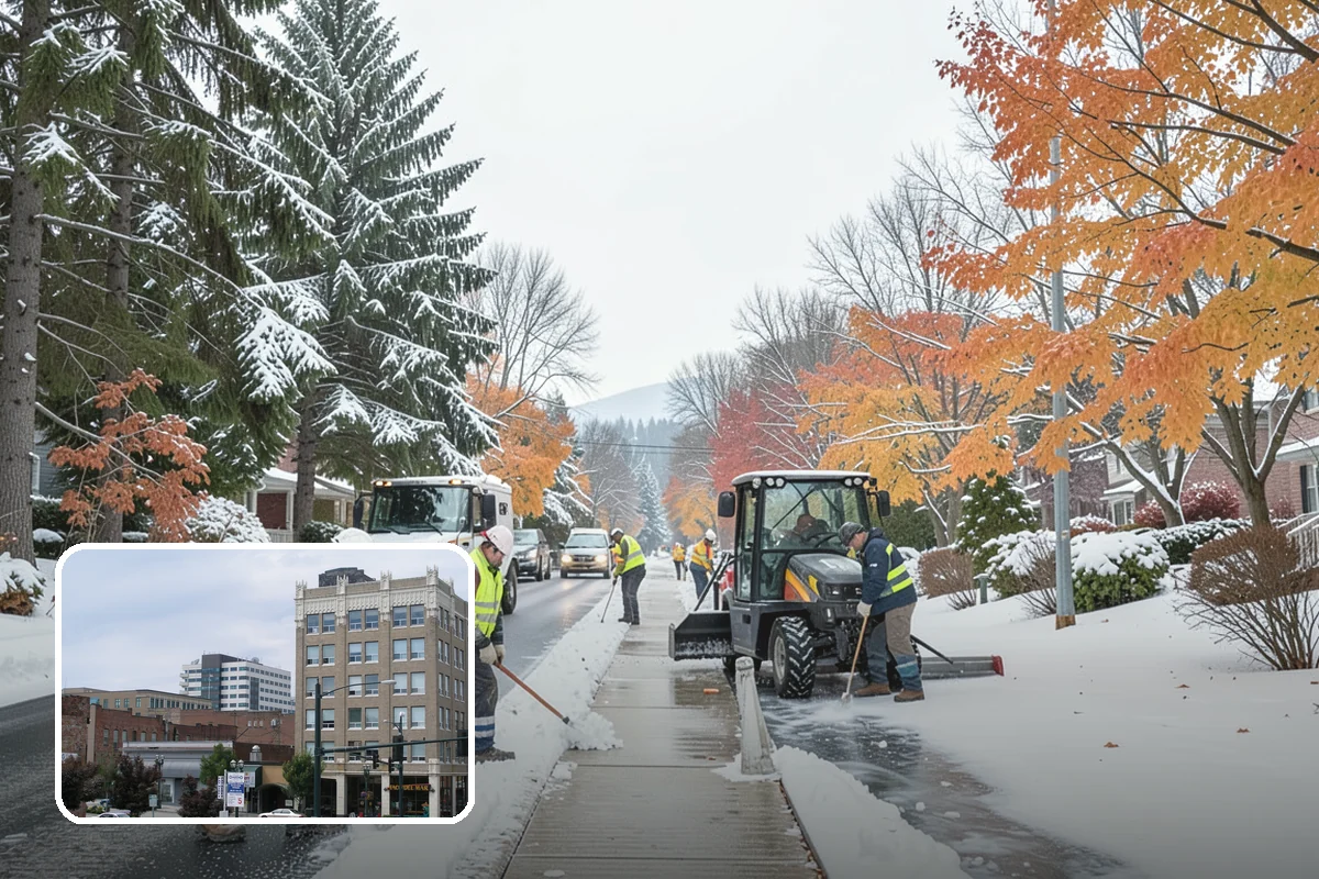 Double Driveway Snow Removal in Everett, Snohomish County, WA - Clears the full two-car width
