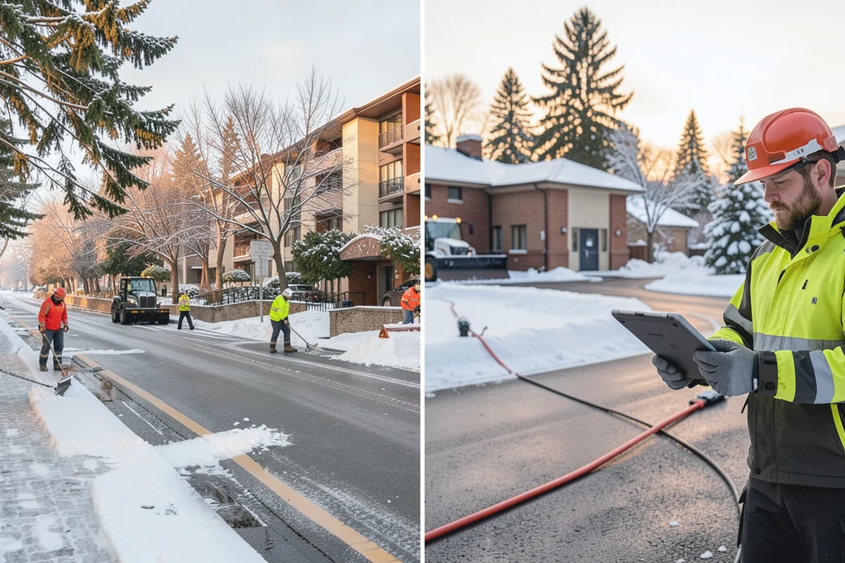 Downspout Ice Removal in Beaux Arts Village, King County, WA - Locate downspouts frozen or blocked with ice