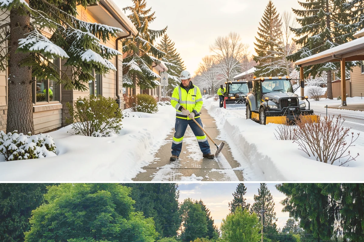 Downspout Ice Removal in Bonney Lake, Pierce County, WA - Downspout ice removal is most needed during and after cold snaps from December through February when drainage freezes.
