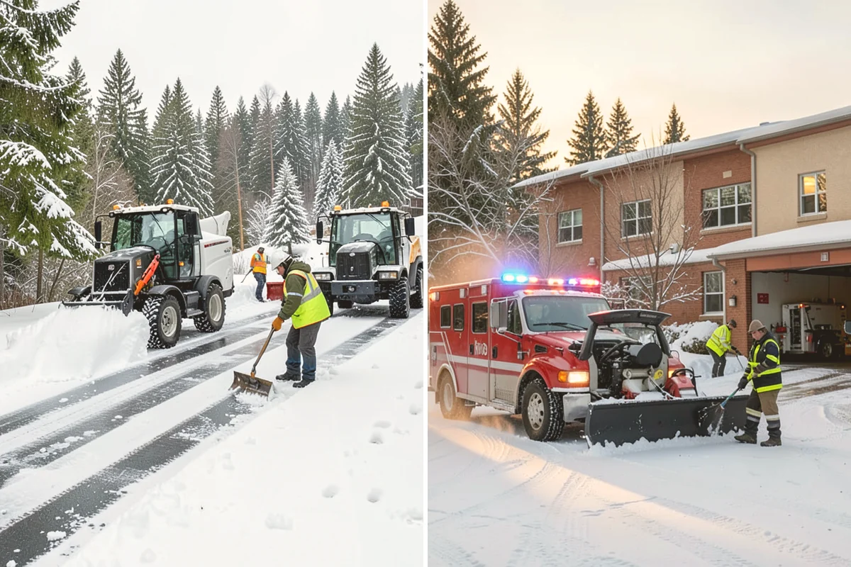 Downspout Ice Removal in Bothell, King County, WA - Locate downspouts frozen or blocked with ice