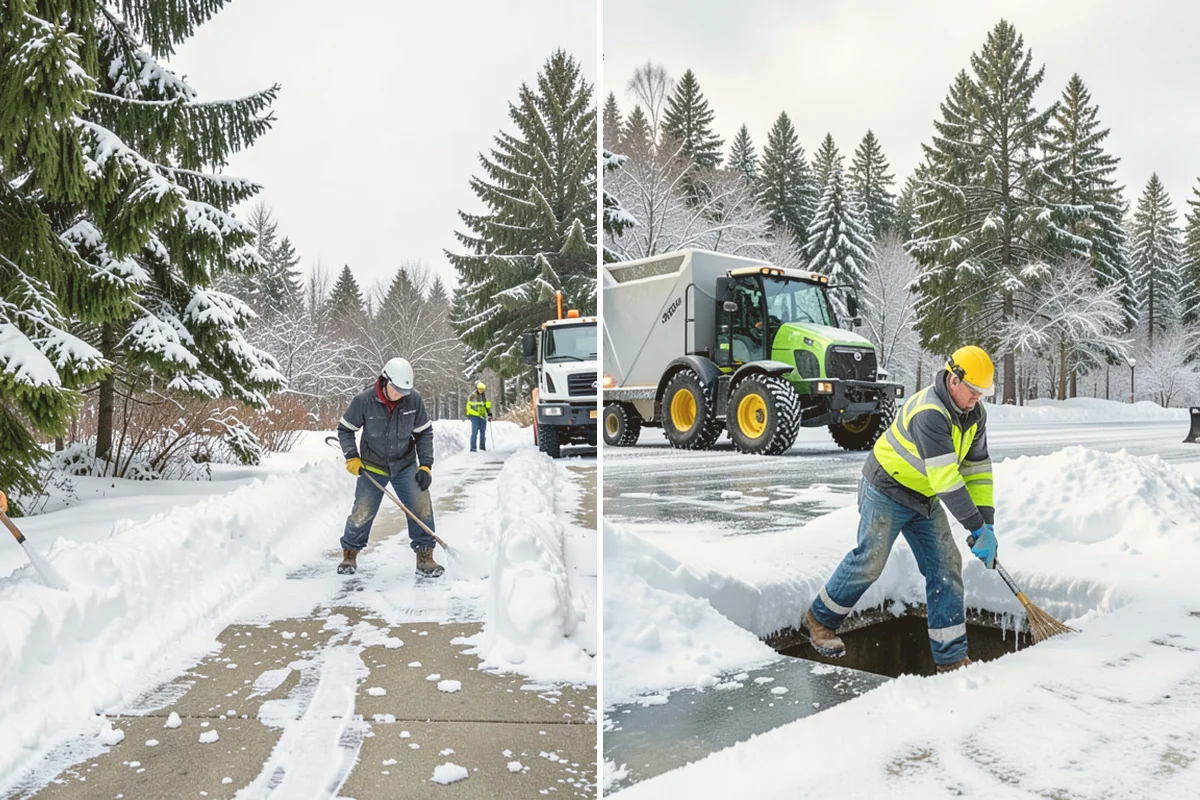 Downspout Ice Removal in Brier, Snohomish County, WA - Locate downspouts frozen or blocked with ice