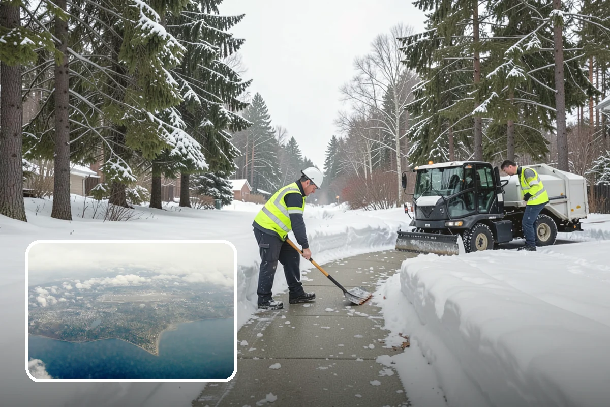 Downspout Ice Removal in Burien, King County, WA - Restored roof drainage through cleared downspouts