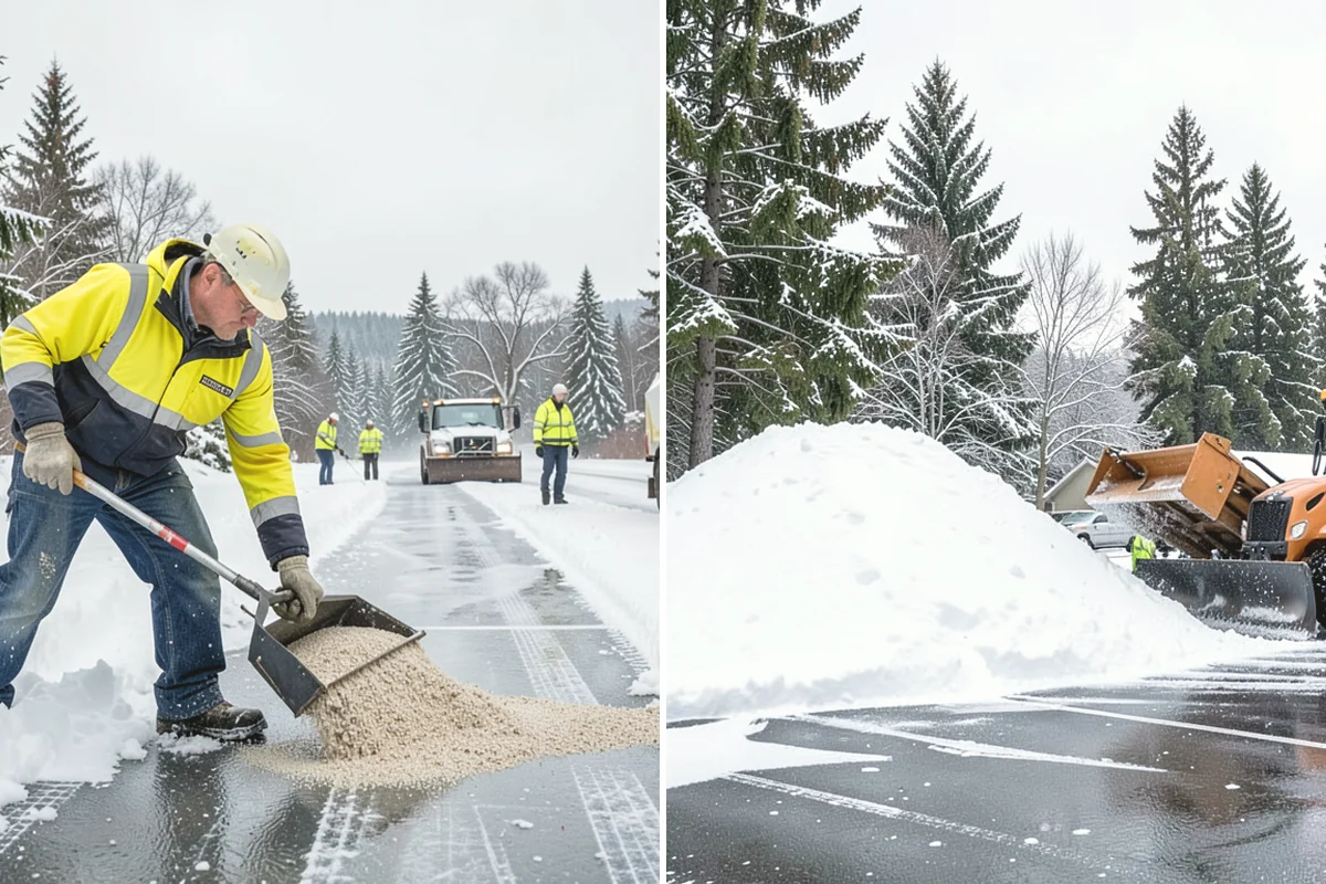 Downspout Ice Removal in Burien, King County, WA - Locate downspouts frozen or blocked with ice