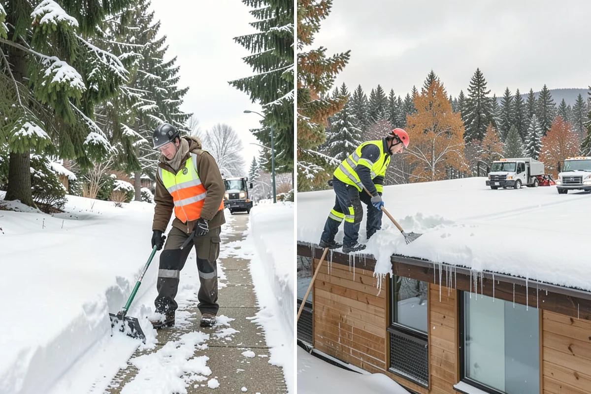 Downspout Ice Removal in Carnation, King County, WA - Locate downspouts frozen or blocked with ice