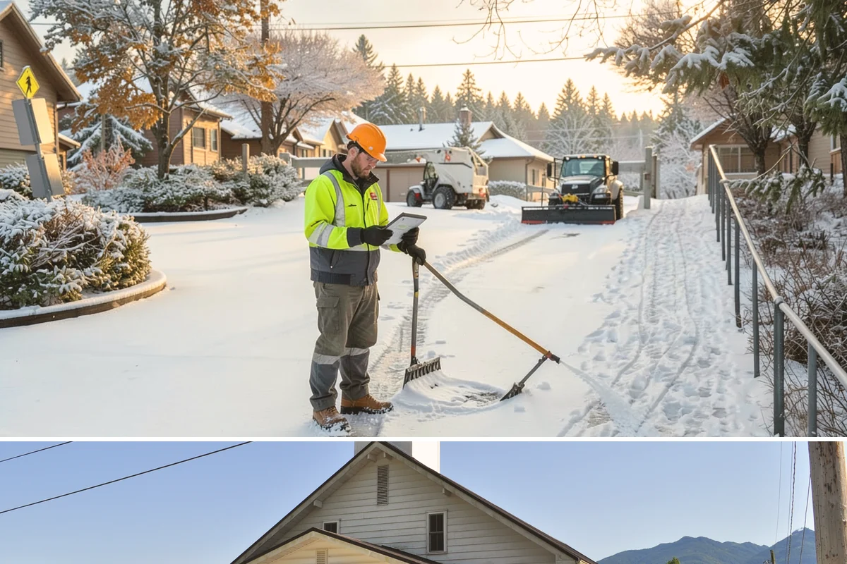 Downspout Ice Removal in Concrete, Skagit County, WA - Downspout ice removal is most needed during and after cold snaps from December through February when drainage freezes.