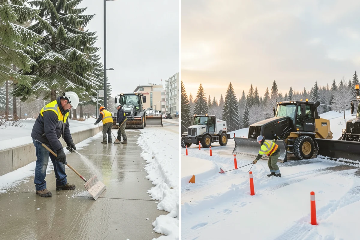 Downspout Ice Removal in Duvall, King County, WA - Locate downspouts frozen or blocked with ice