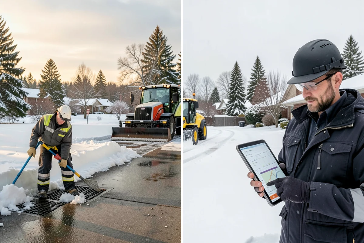 Downspout Ice Removal in Fircrest, Pierce County, WA - Locate downspouts frozen or blocked with ice