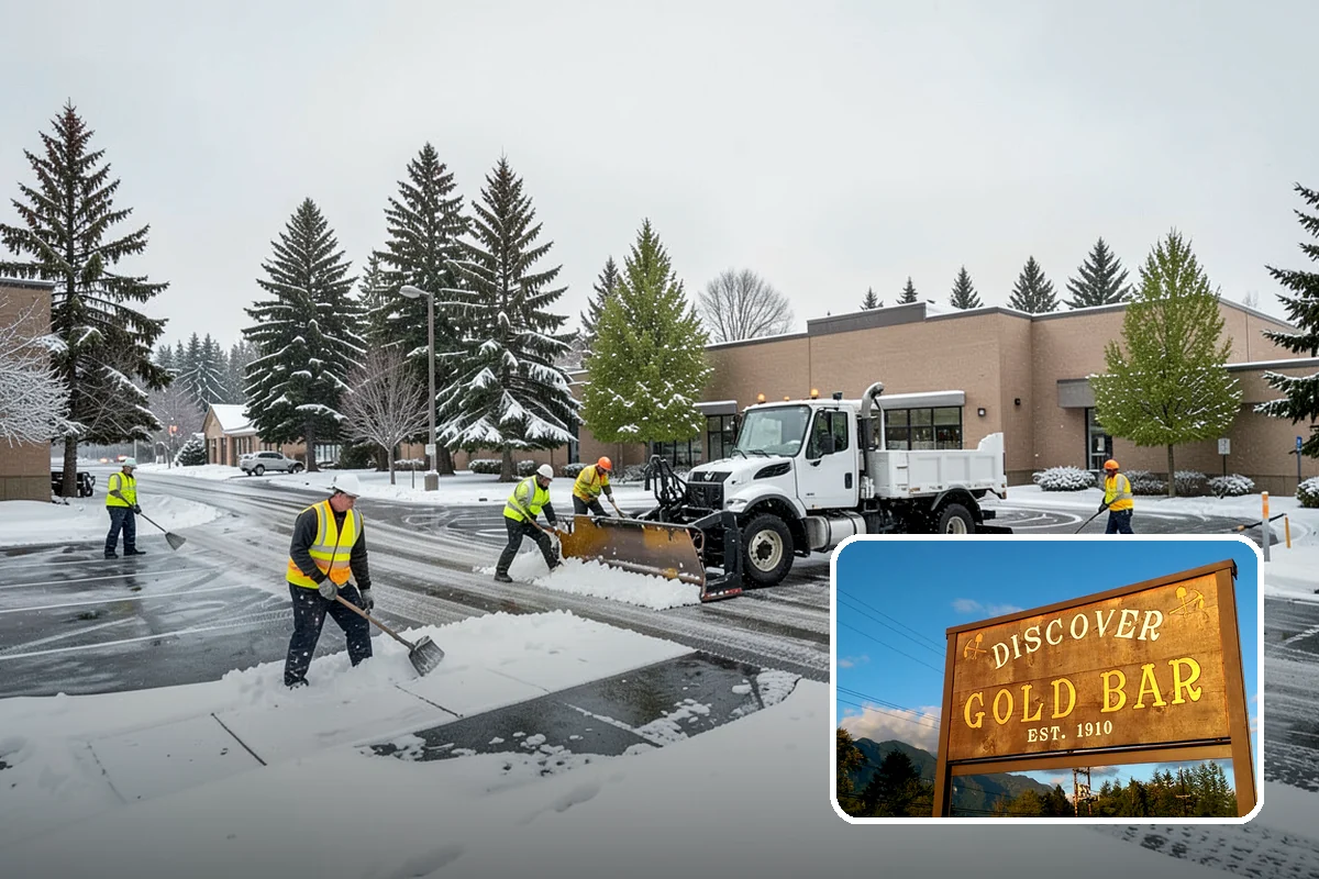 Downspout Ice Removal in Gold Bar, Snohomish County, WA - Restored roof drainage through cleared downspouts