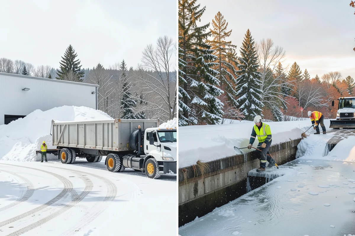 Downspout Ice Removal in Gold Bar, Snohomish County, WA - Locate downspouts frozen or blocked with ice