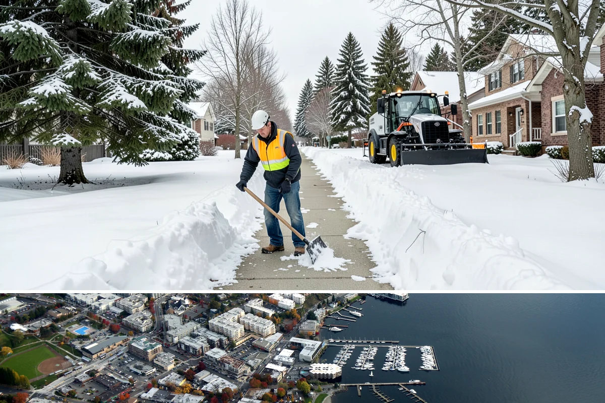 Downspout Ice Removal in Kirkland, King County, WA - Downspout ice removal is most needed during and after cold snaps from December through February when drainage freezes.