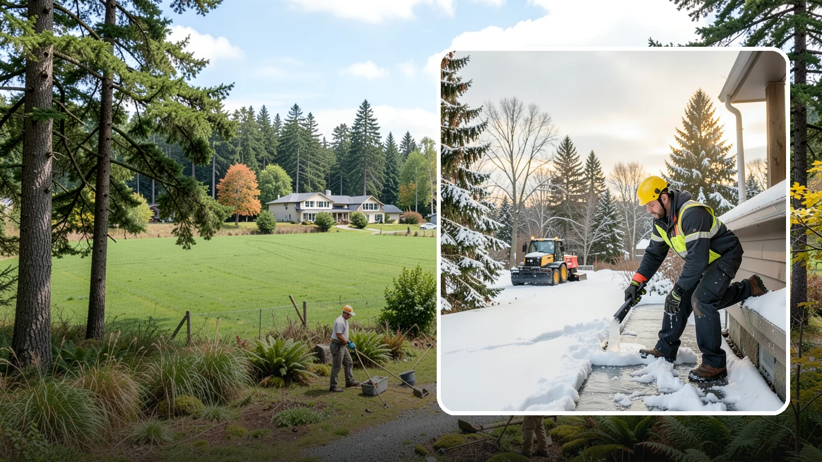 Downspout Ice Removal in Lyman, Skagit County, WA - We thaw and clear ice-blocked downspouts so roof meltwater drains instead of backing up.