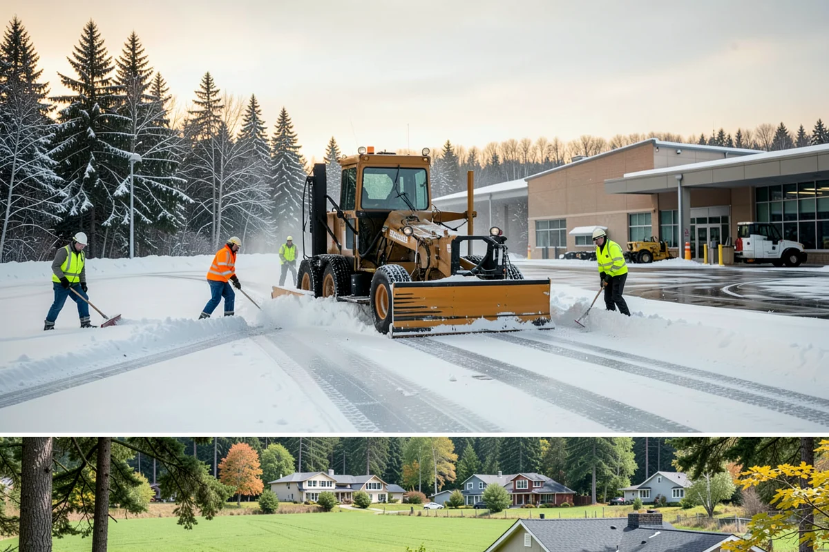 Downspout Ice Removal in Lyman, Skagit County, WA - Downspout ice removal is most needed during and after cold snaps from December through February when drainage freezes.