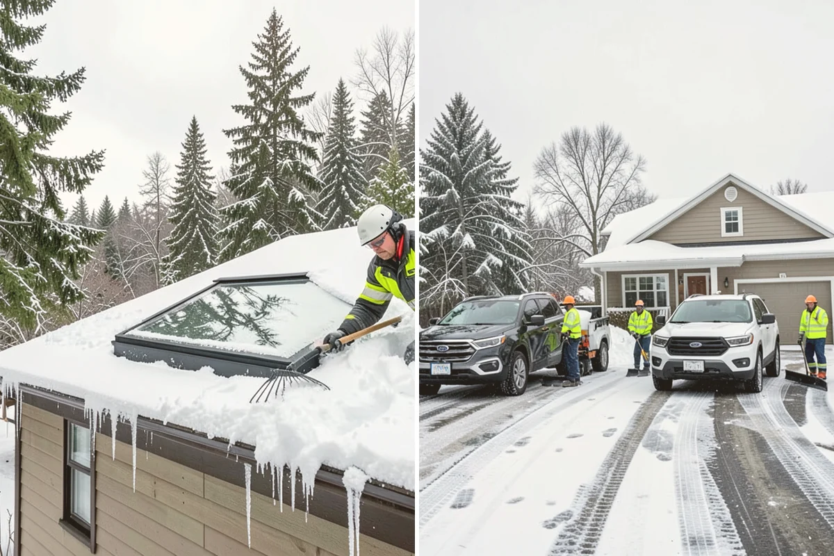 Downspout Ice Removal in Lynnwood, Snohomish County, WA - Locate downspouts frozen or blocked with ice