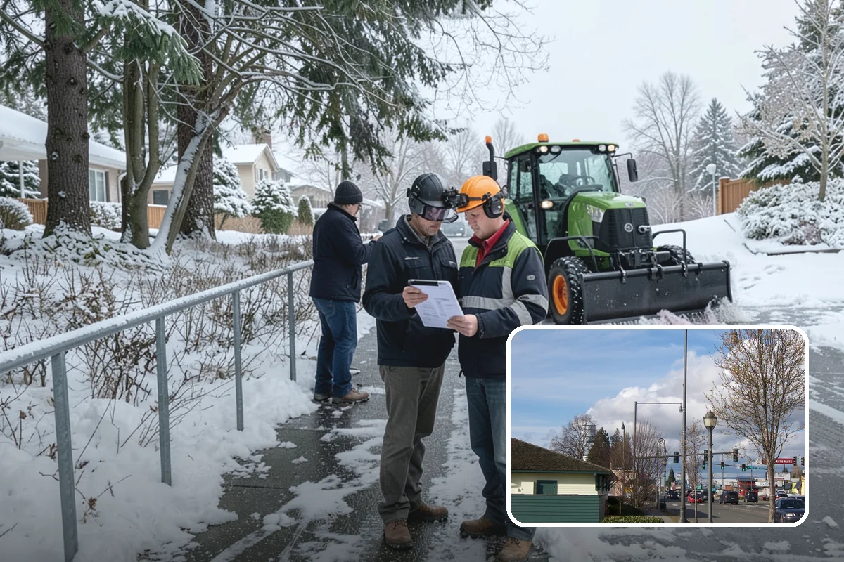 Downspout Ice Removal in Marysville, Snohomish County, WA - Restored roof drainage through cleared downspouts