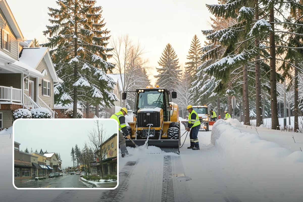Downspout Ice Removal in Mill Creek, Snohomish County, WA - Restored roof drainage through cleared downspouts