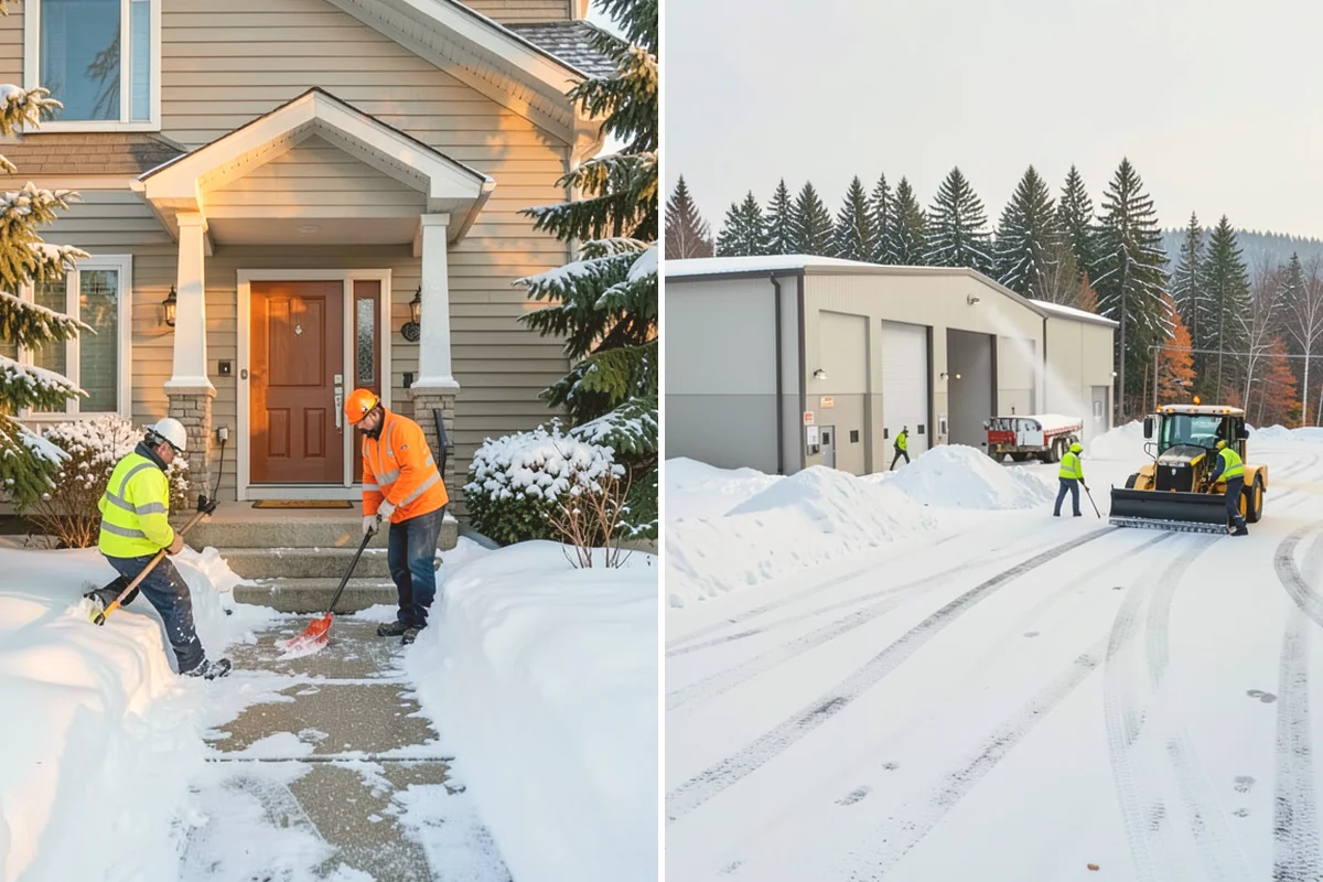 Downspout Ice Removal in Milton, King County, WA - Locate downspouts frozen or blocked with ice