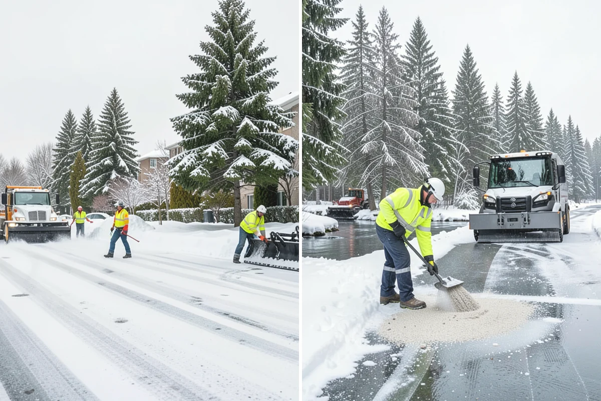 Downspout Ice Removal in Mukilteo, Snohomish County, WA - Locate downspouts frozen or blocked with ice