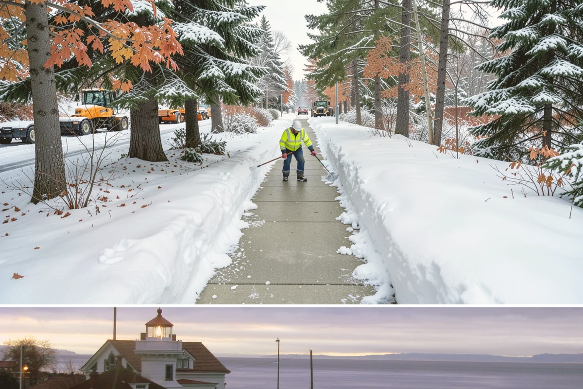 Downspout Ice Removal in Mukilteo, Snohomish County, WA - Downspout ice removal is most needed during and after cold snaps from December through February when drainage freezes.