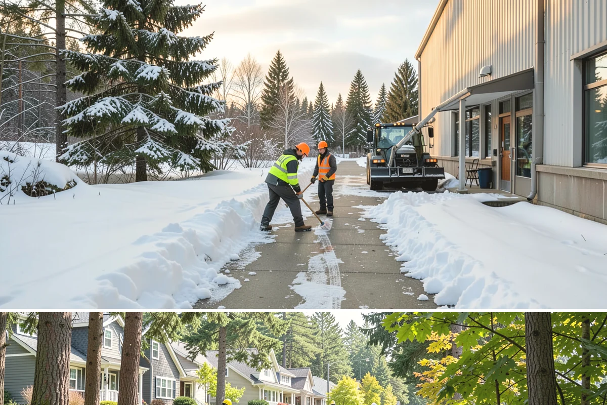 Downspout Ice Removal in Normandy Park, King County, WA - Downspout ice removal is most needed during and after cold snaps from December through February when drainage freezes.