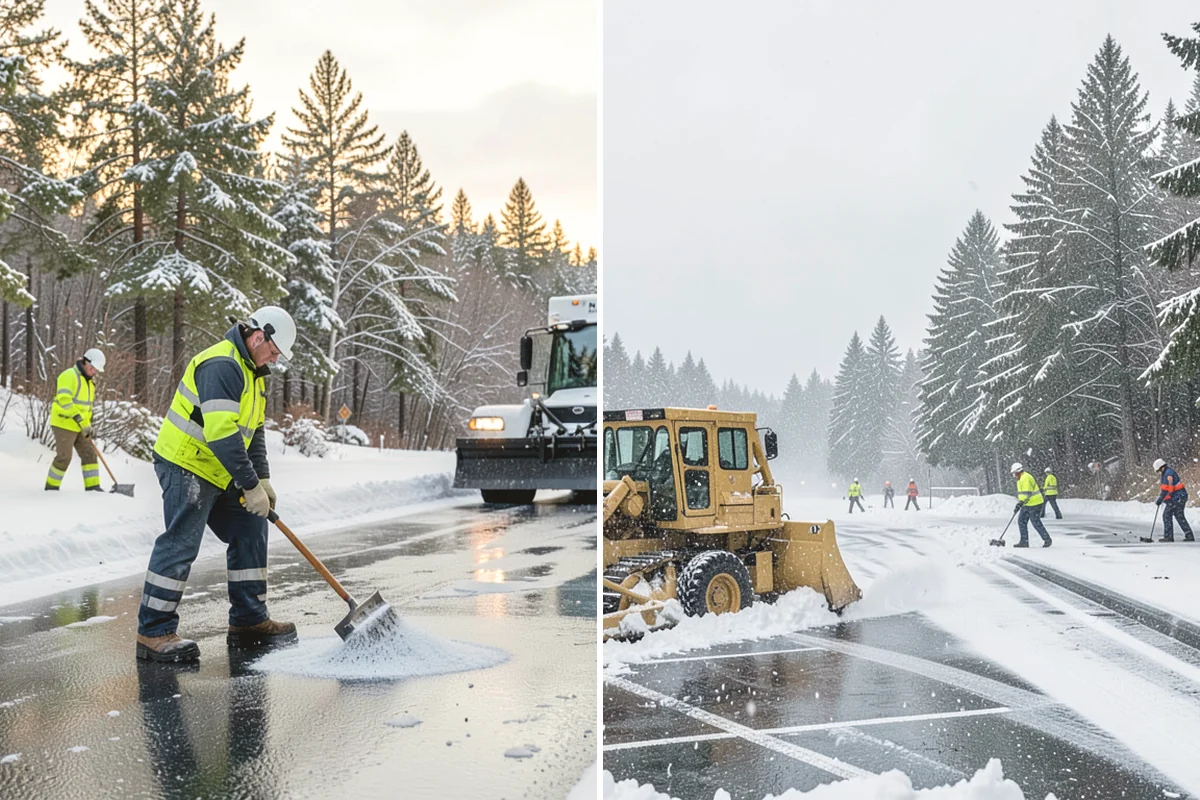 Downspout Ice Removal in North Bend, King County, WA - Locate downspouts frozen or blocked with ice