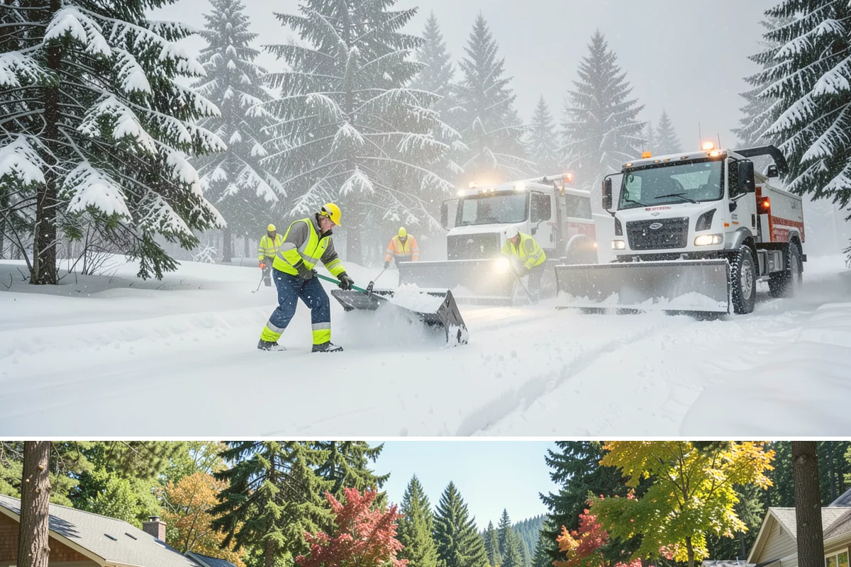 Downspout Ice Removal in Orting, Pierce County, WA - Downspout ice removal is most needed during and after cold snaps from December through February when drainage freezes.