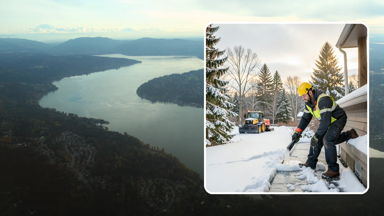 Downspout Ice Removal in Sammamish, King County, WA - We thaw and clear ice-blocked downspouts so roof meltwater drains instead of backing up.