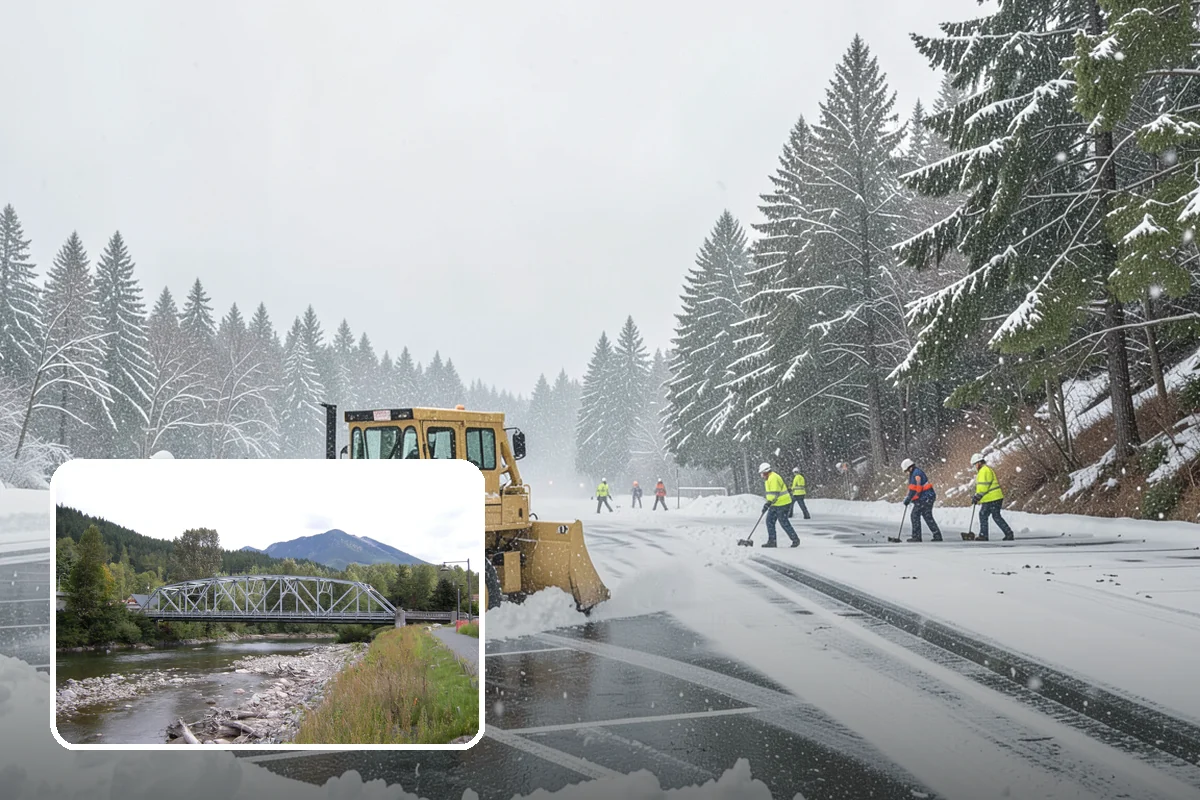 Downspout Ice Removal in Skykomish, King County, WA - Restored roof drainage through cleared downspouts