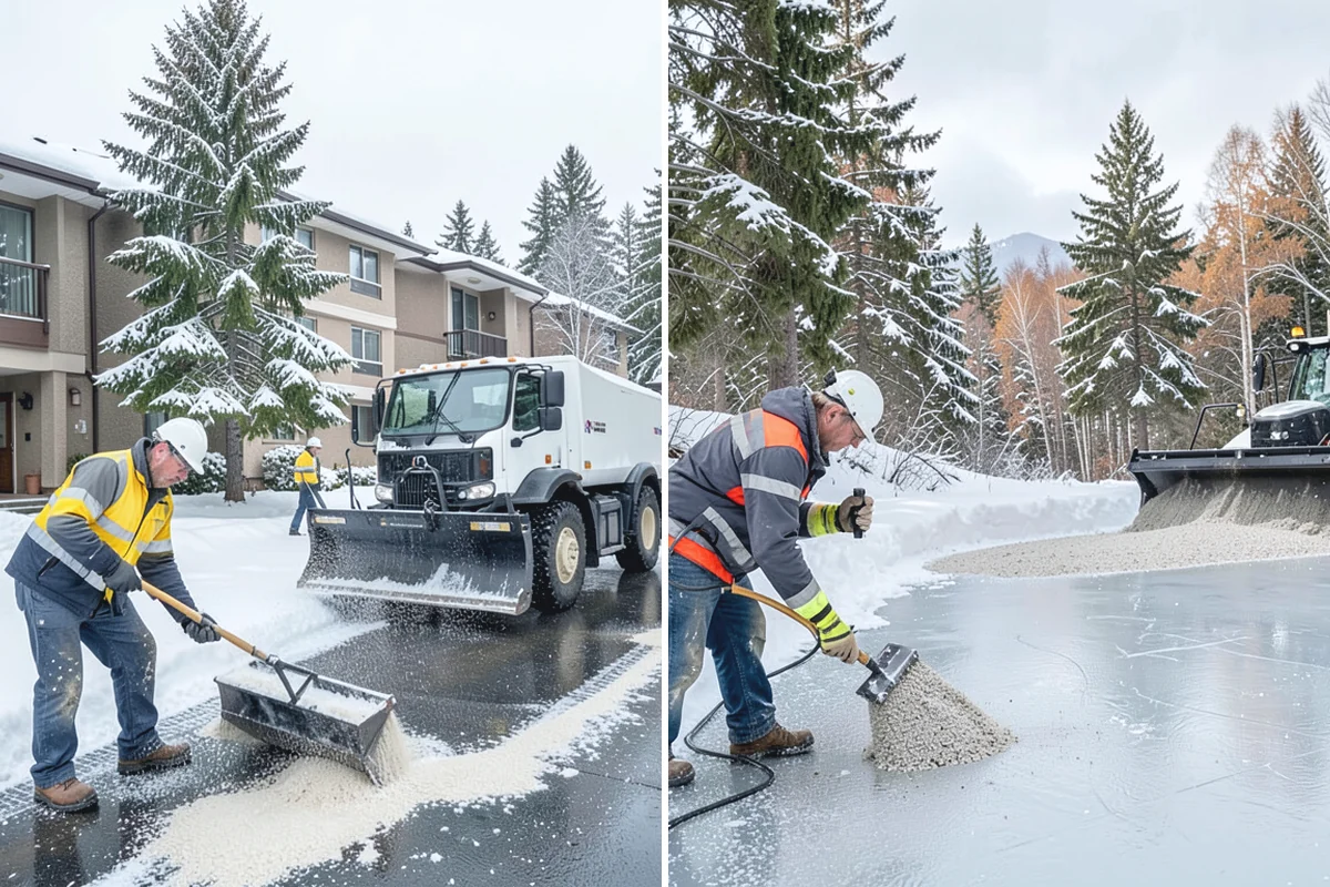 Downspout Ice Removal in South Prairie, Pierce County, WA - Locate downspouts frozen or blocked with ice