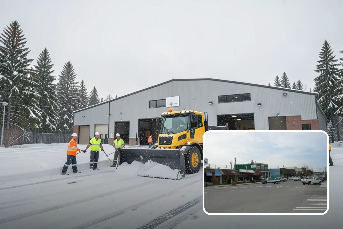 Downspout Ice Removal in Stanwood, Snohomish County, WA - Restored roof drainage through cleared downspouts