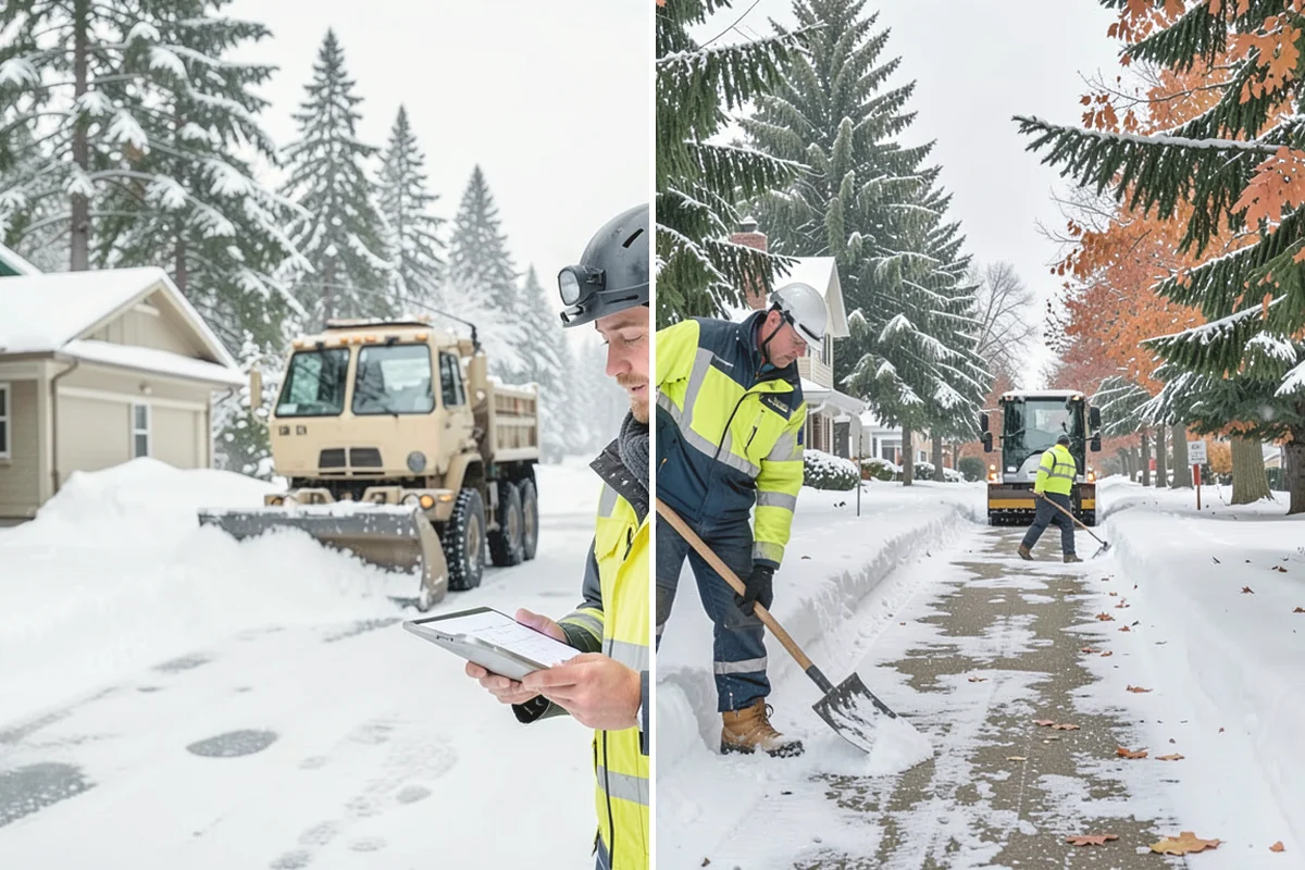 Downspout Ice Removal in University Place, Pierce County, WA - Locate downspouts frozen or blocked with ice