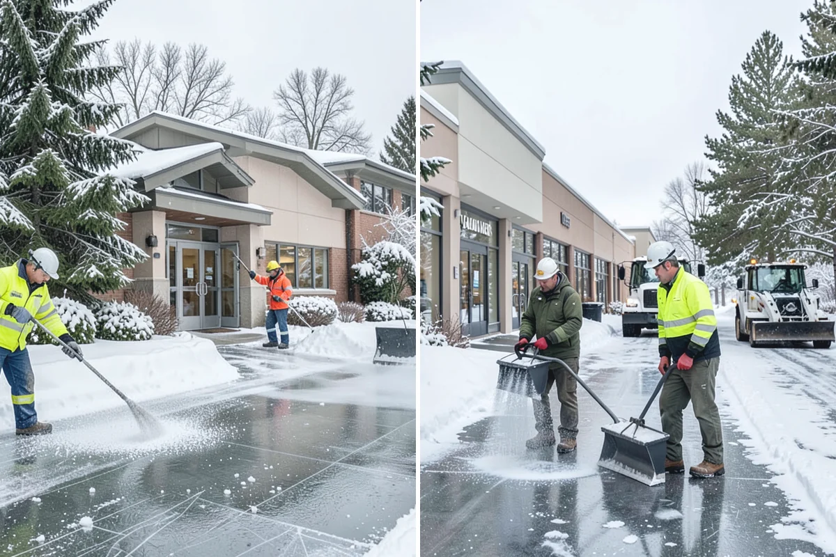 Downspout Ice Removal in Woodinville, King County, WA - Locate downspouts frozen or blocked with ice