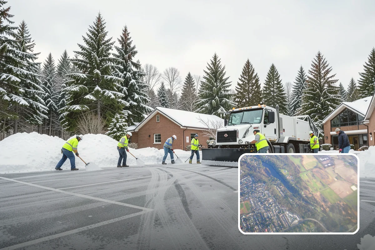 Downtown Snow Hauling in Algona, King County, WA - Removes snow where no on-site space exists