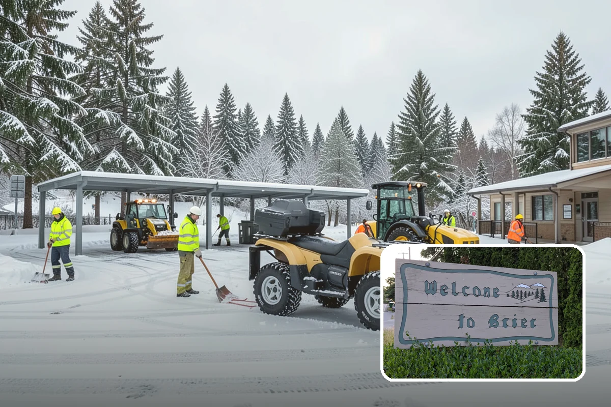 Downtown Snow Hauling in Brier, Snohomish County, WA - Removes snow where no on-site space exists