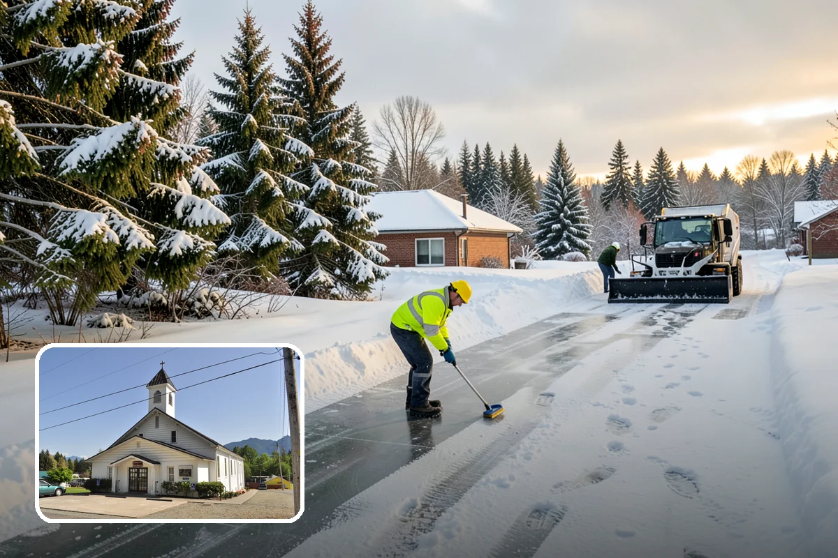 Downtown Snow Hauling in Concrete, Skagit County, WA - Removes snow where no on-site space exists