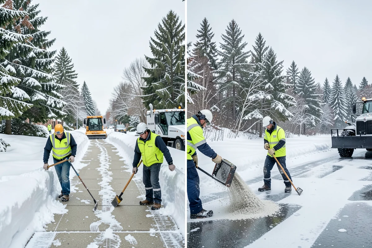 Downtown Snow Hauling in Concrete, Skagit County, WA - We survey streetfronts, loading zones, and crossings