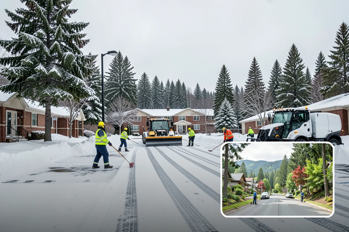 Downtown Snow Hauling in Darrington, Snohomish County, WA - Removes snow where no on-site space exists